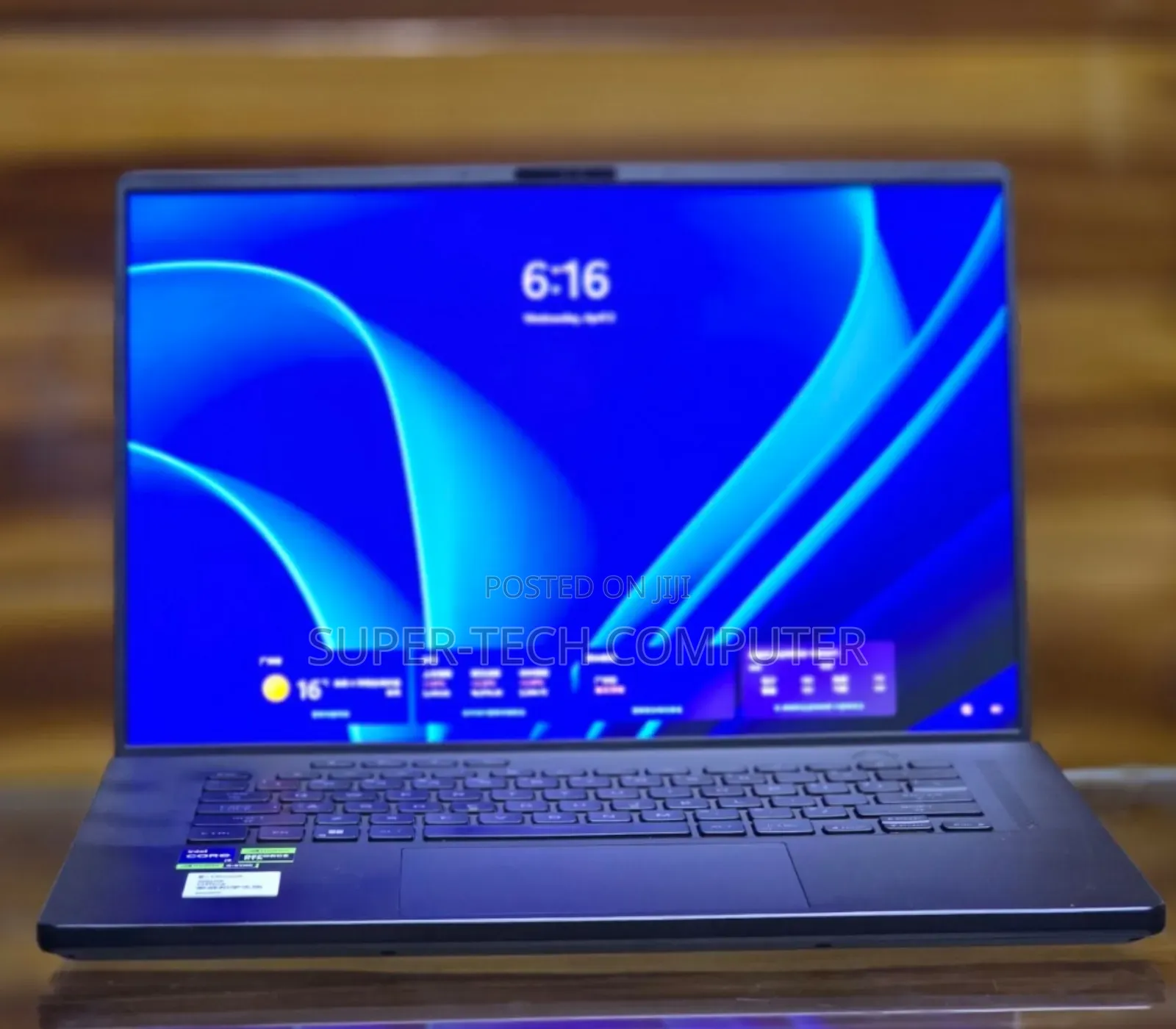 New Laptop Asus ROG Zephyrus M16 GU603HR 16GB Intel Core I9 SSD 1T