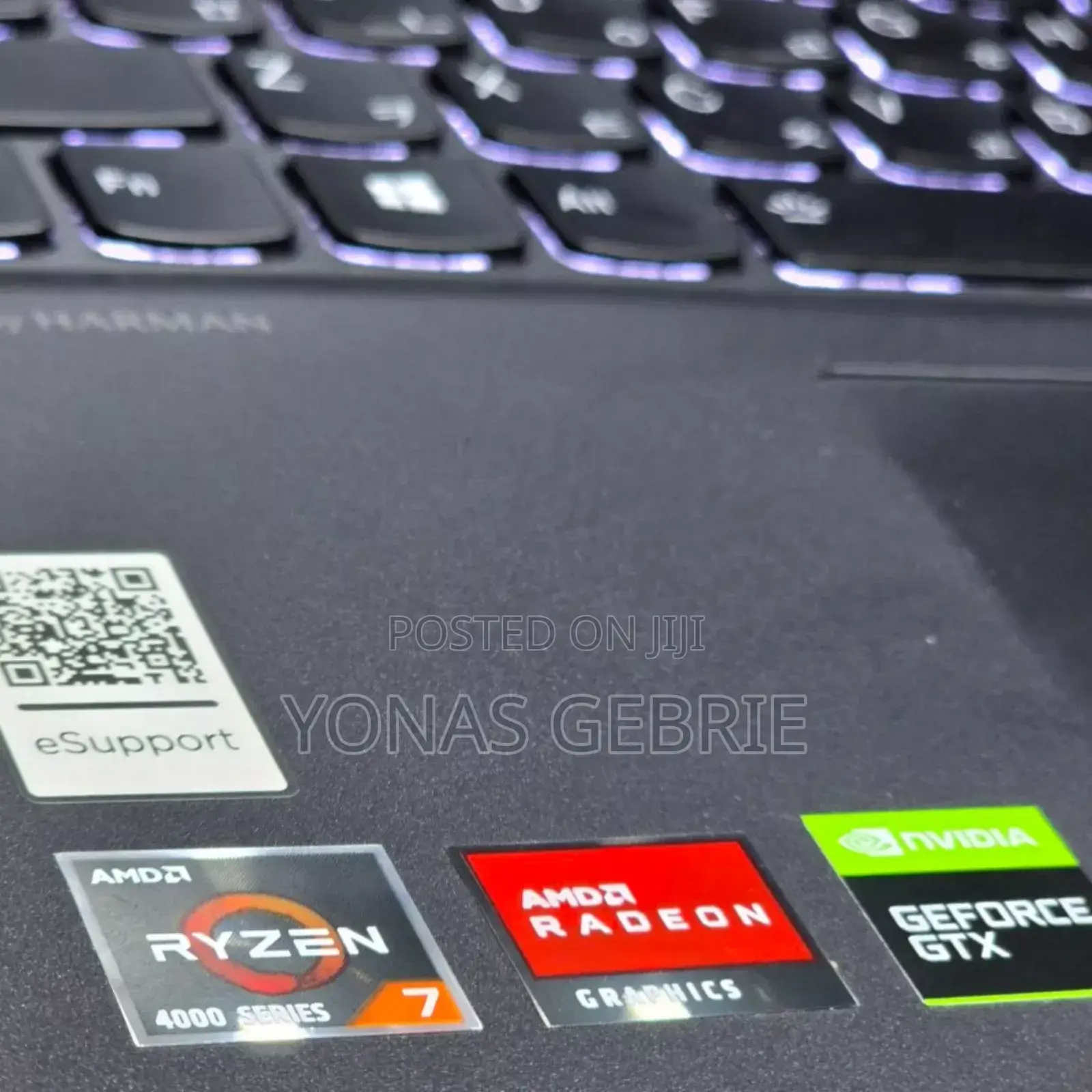 New Laptop Lenovo Legion 7 16GB AMD Ryzen 7 SSD 512GB