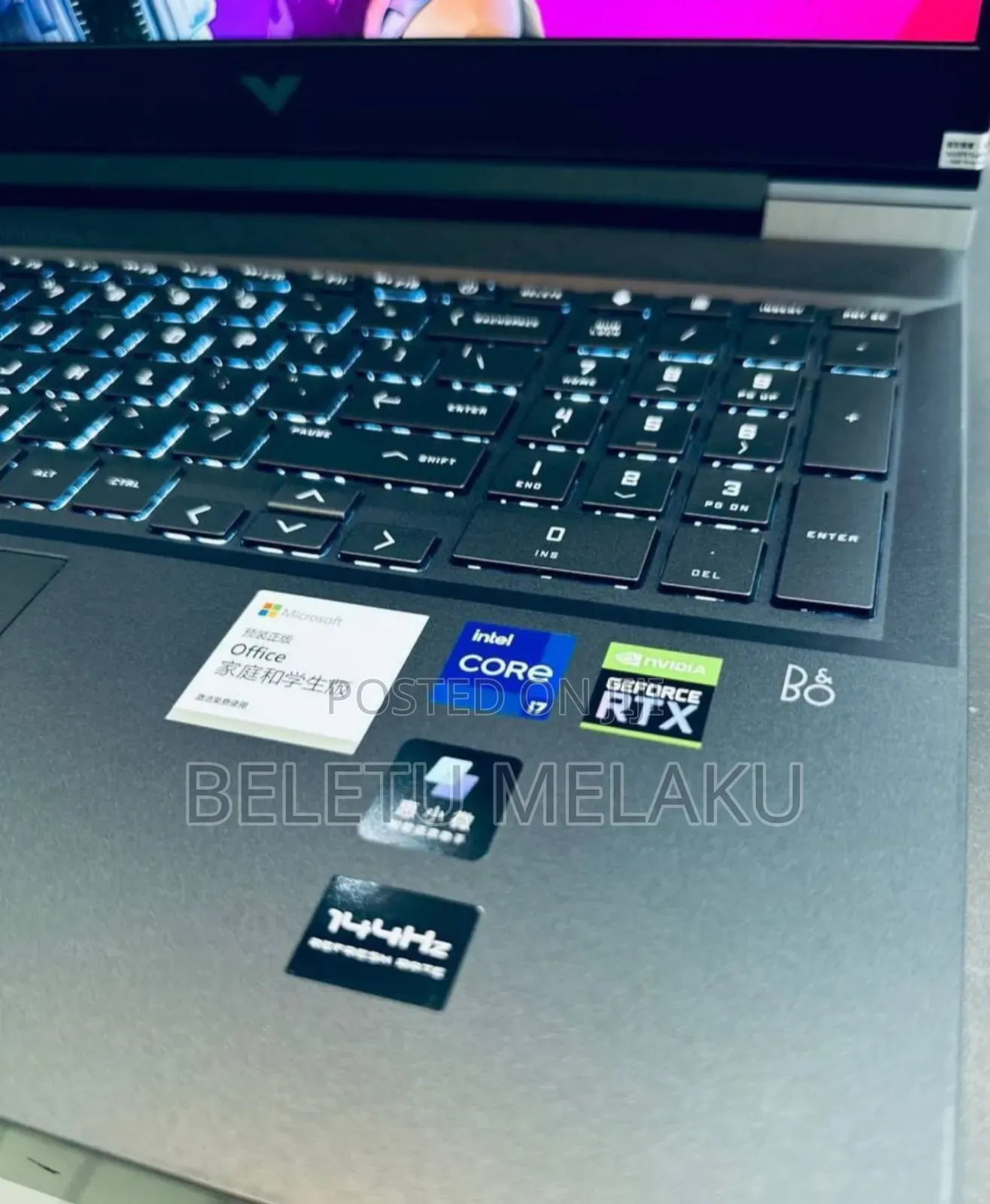 New Laptop HP Victus 16 16GB Intel Core I7 SSD 512GB