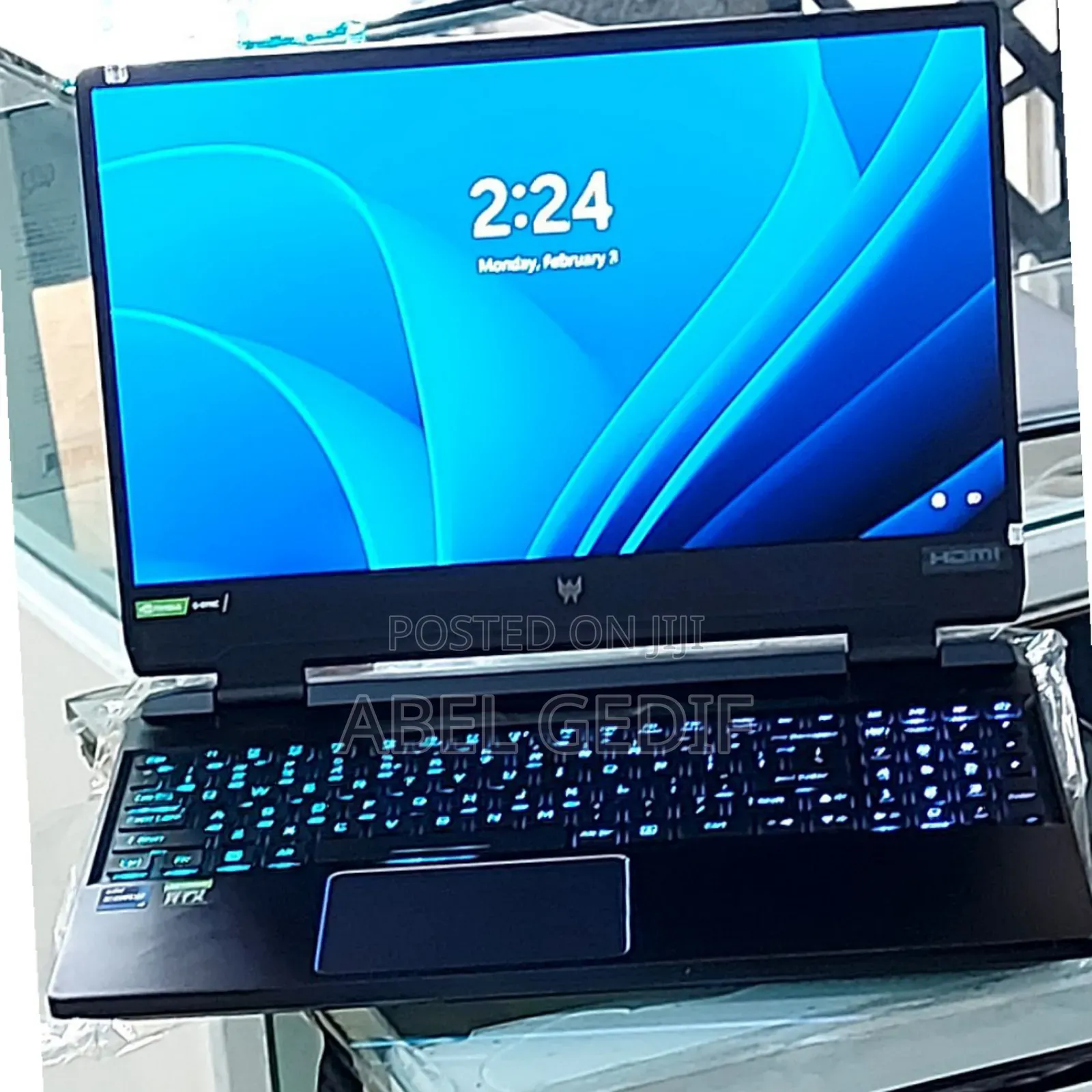 New Laptop Acer Predator Helios 300 16GB Intel Core I9 SSD 1T