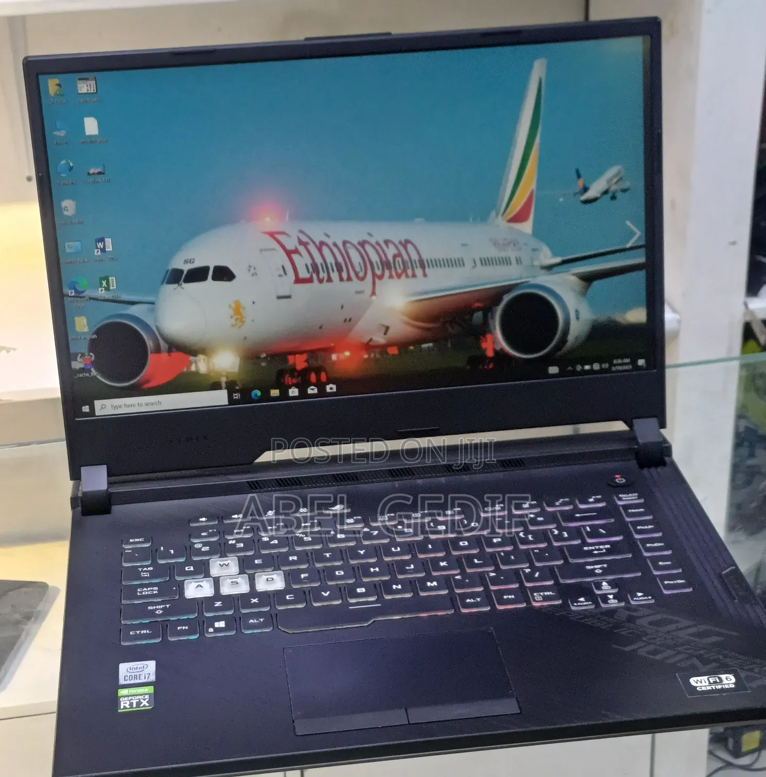 New Laptop Asus ROG Strix G15 16GB Intel Core I7 SSD 1T
