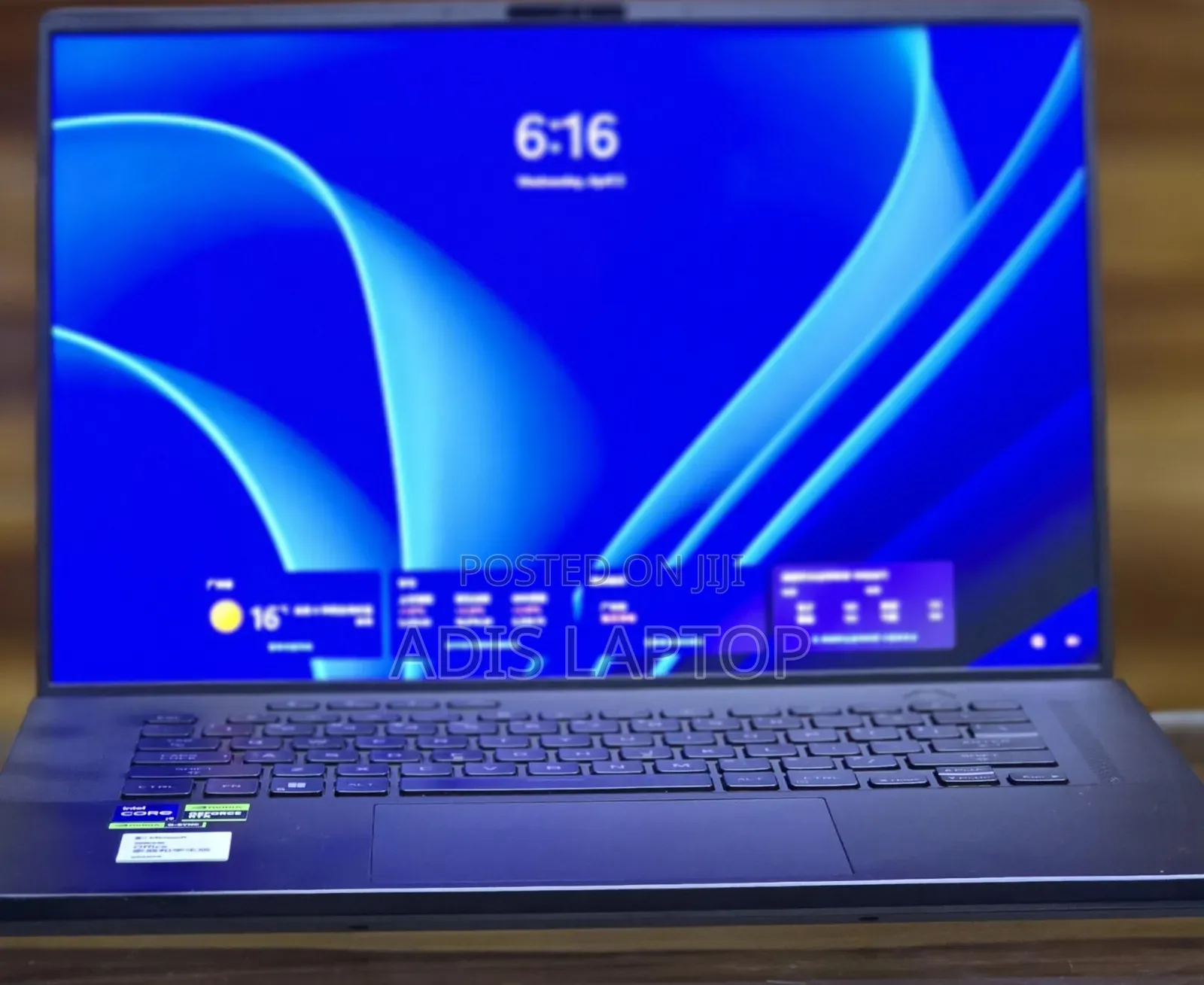 New Laptop Asus ROG Zephyrus M16 GU603HR 16GB Intel Core I9 SSD 1T