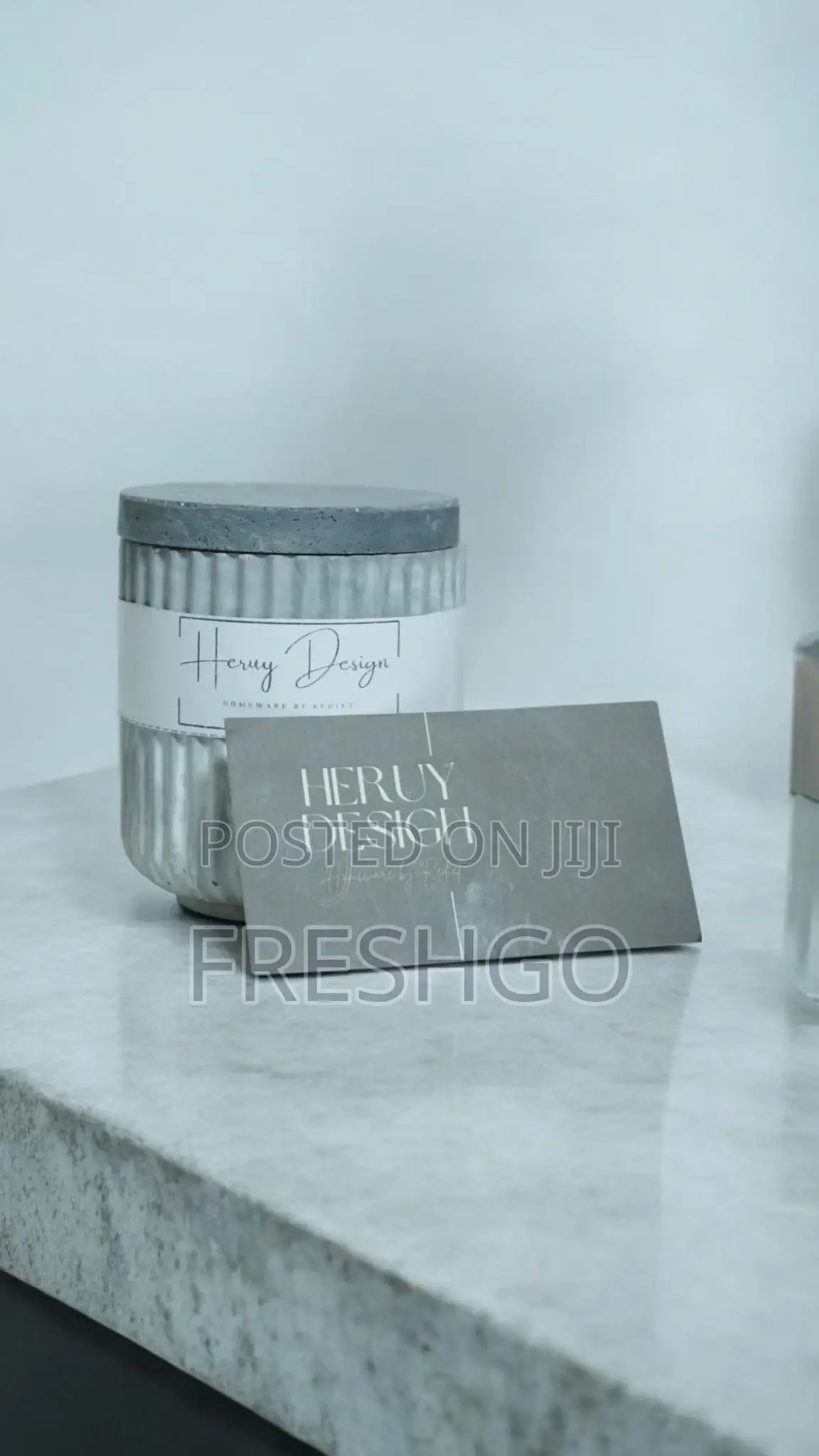 Candle Pot With Tray (Gift)