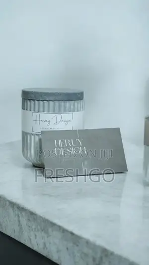 Candle Pot With Tray (Gift)