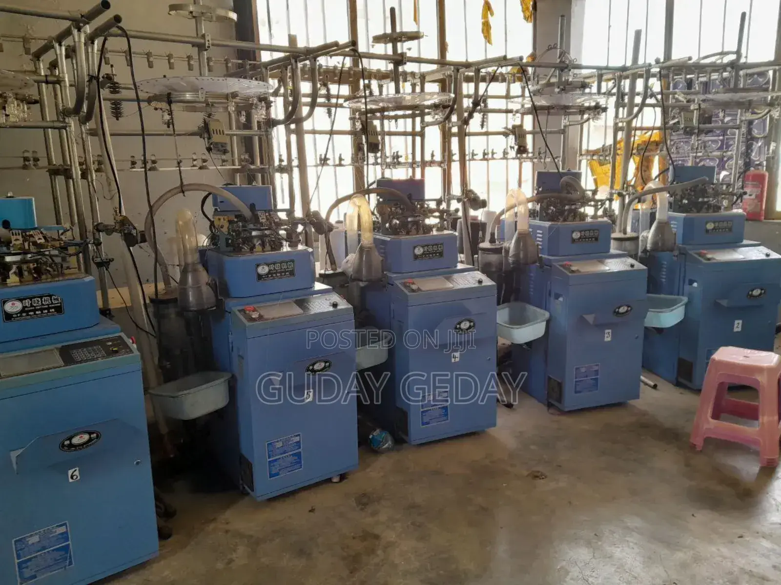 የካልሲ ማምረቻ ድርጅት ህንፃ 
ሙሉ ህንፃው 200 ካሬ ላይ ያረፈ G+4 ሲሆን