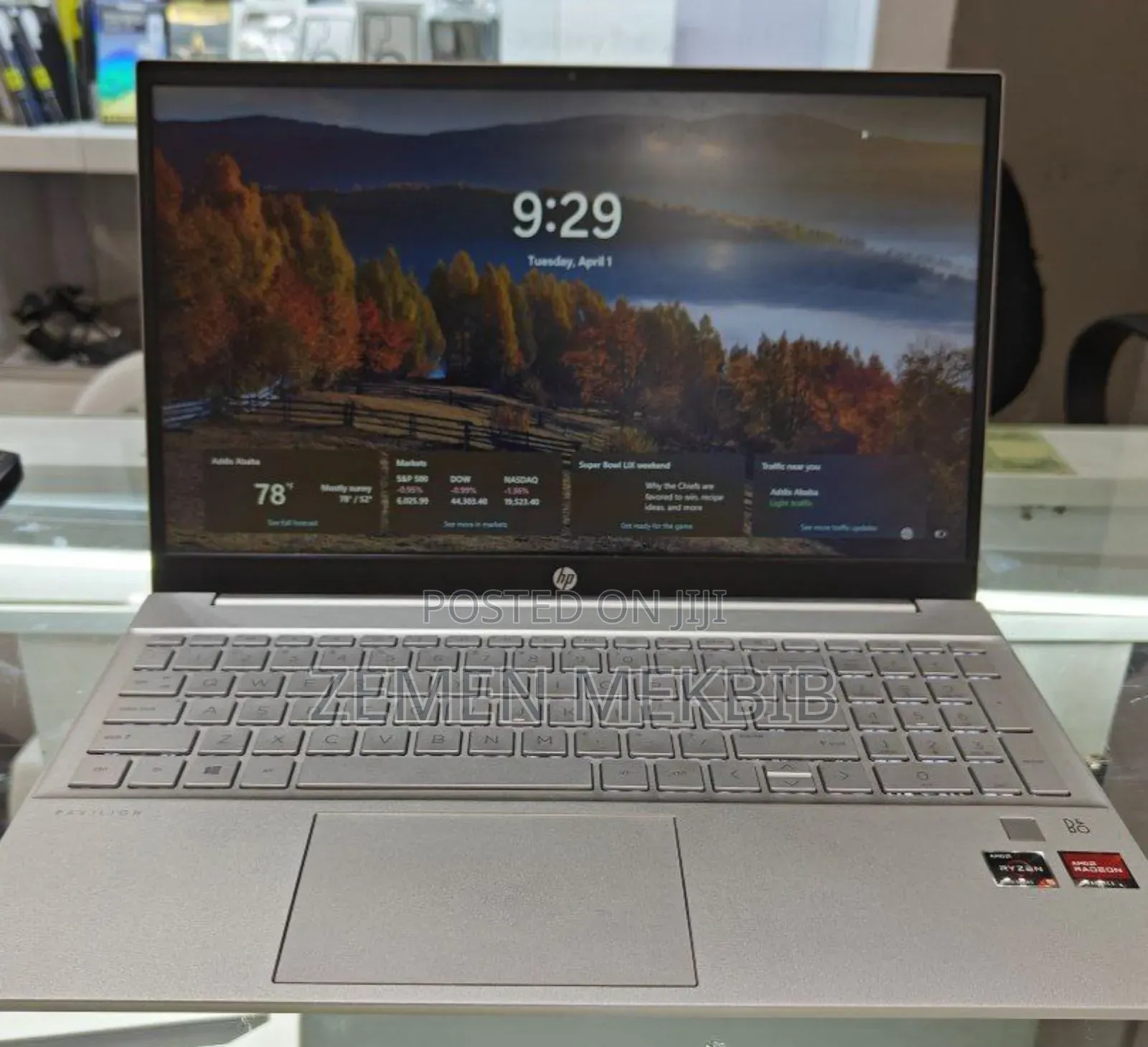 New Laptop HP Pavilion 15 8GB AMD Ryzen 5 SSD 512GB