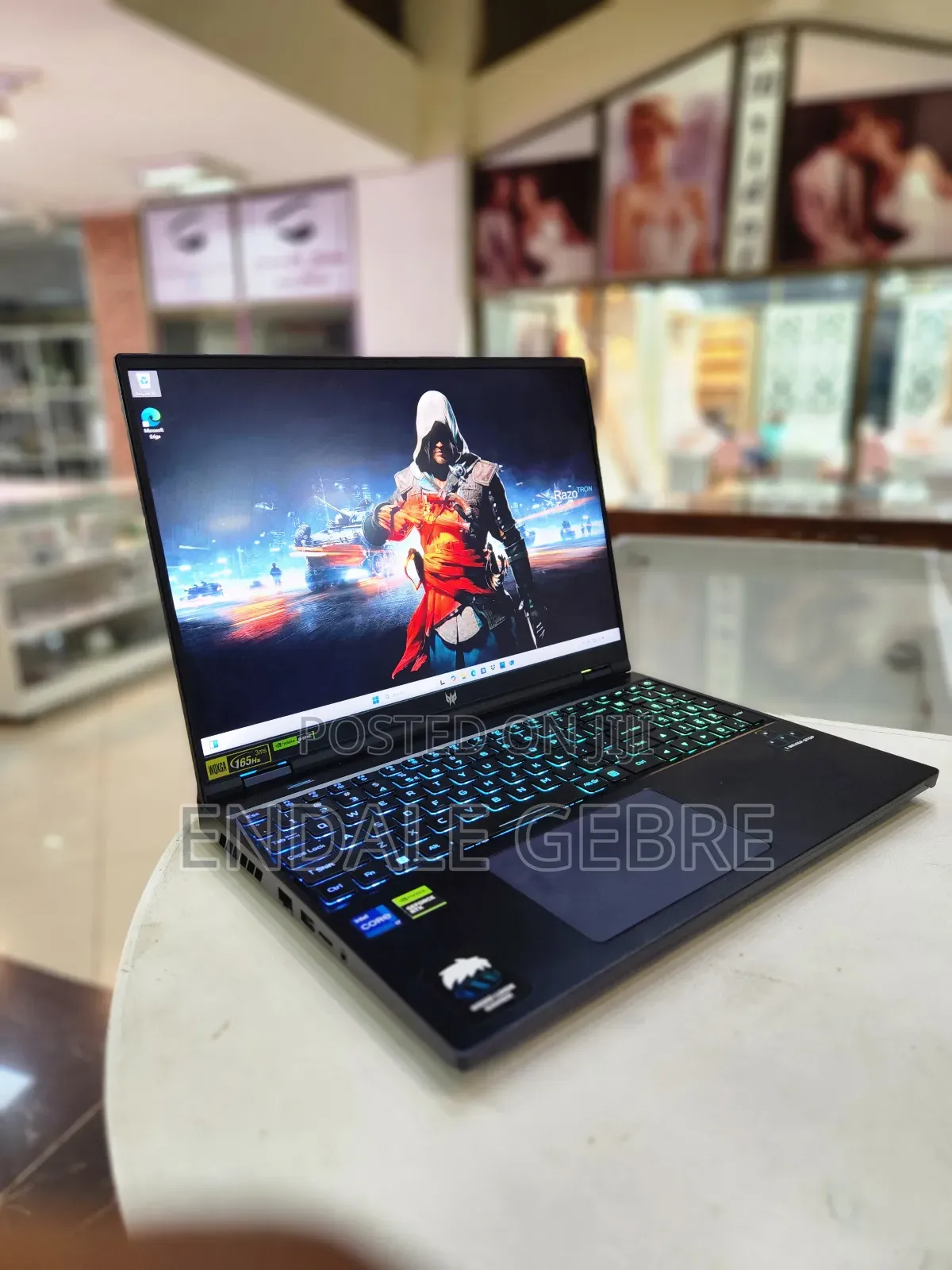 New Laptop Acer Predator Helios 300 16GB Intel Core I7 SSD 1T