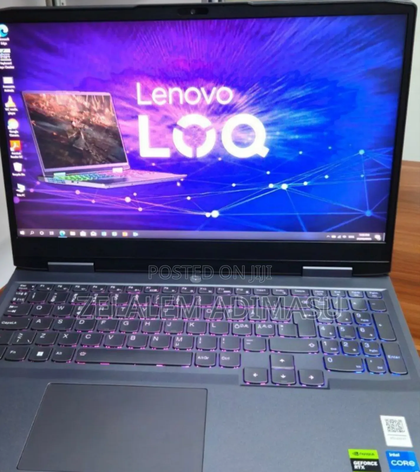 New Laptop Lenovo LOQ 15IRH8 16GB Intel Core I5 SSD 512GB
