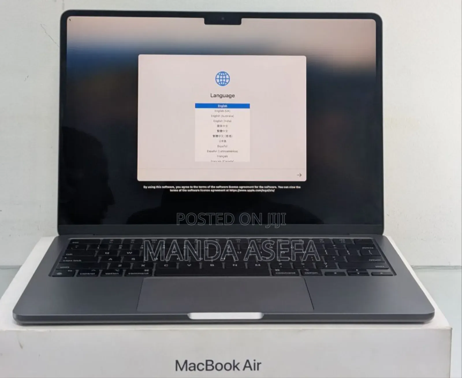 New Laptop Apple MacBook Air 8GB Apple M3 SSD 256GB