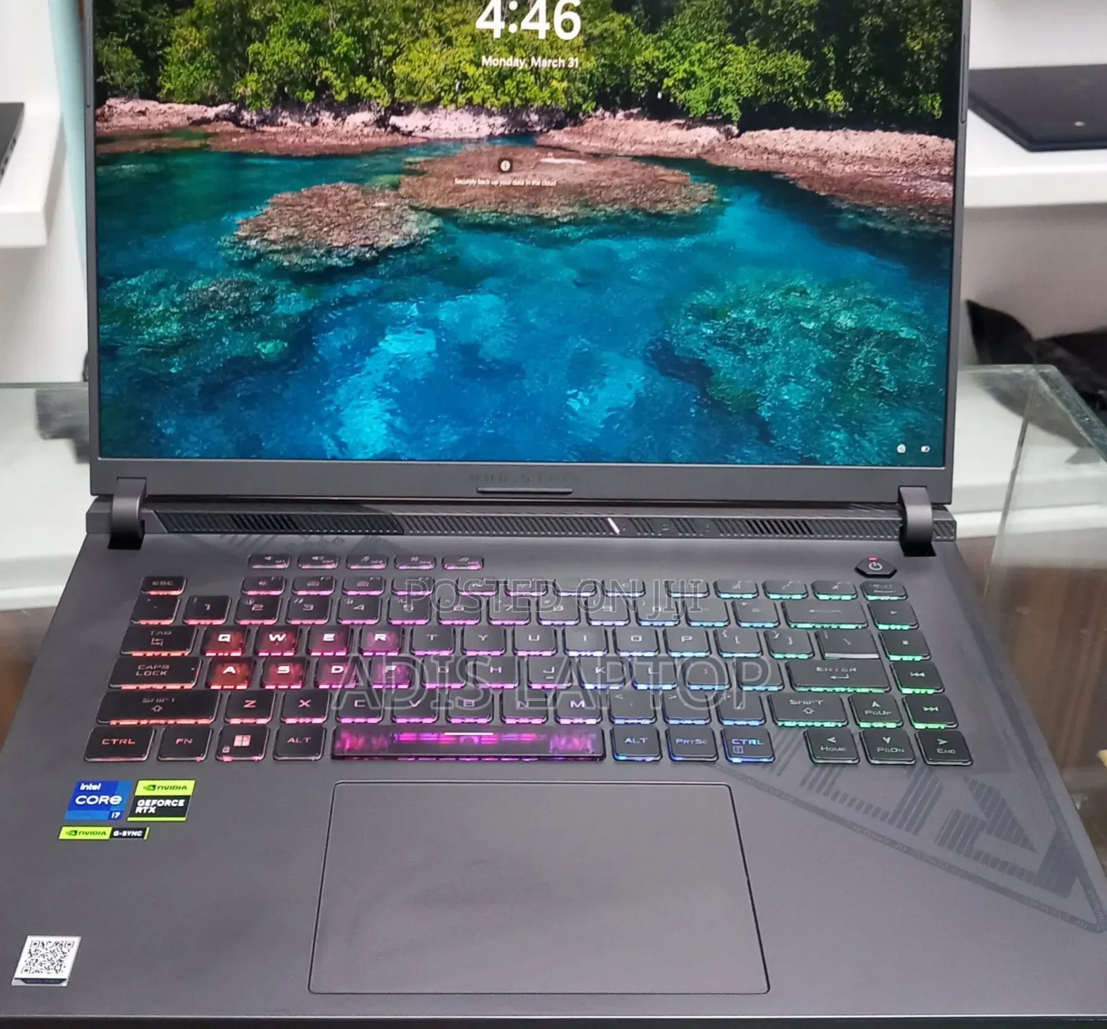 New Laptop Asus ROG Strix G16 G614 16GB Intel Core I7 SSD 1T