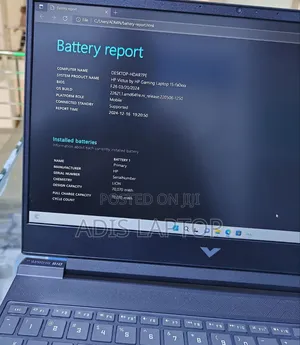 New Laptop HP Victus 16 16GB Intel Core I7 SSD 1T