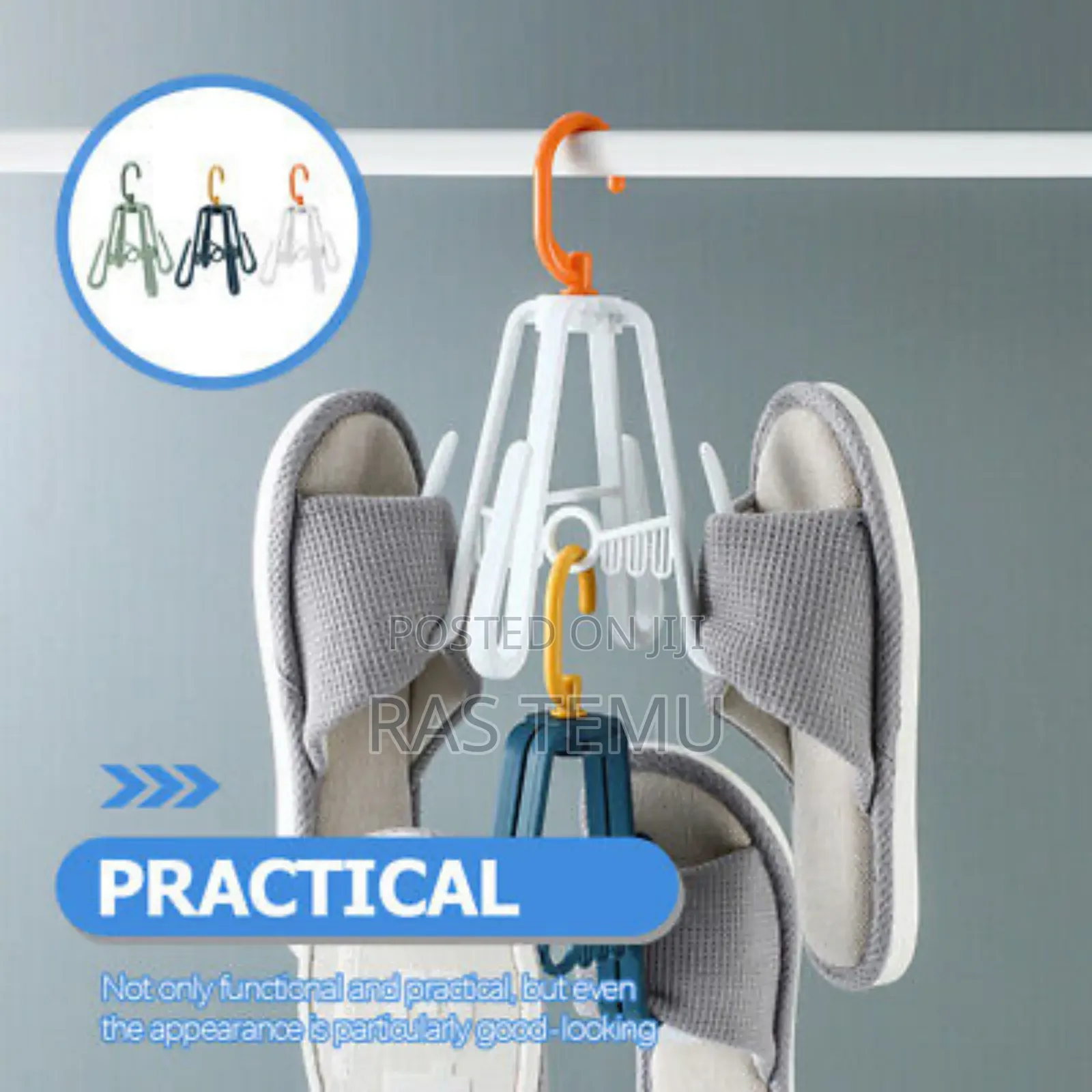 Multifunctional Rotating Shoes Drying Rack