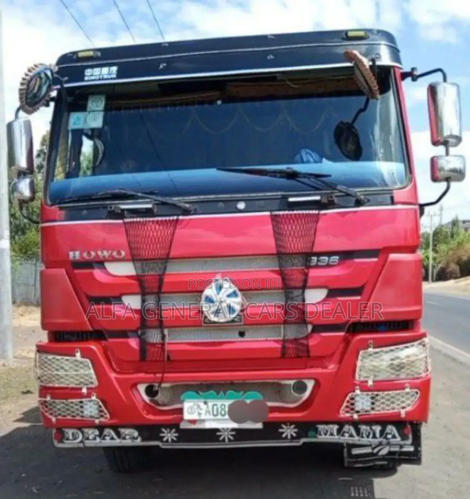 Sino ገልባጭ •2020 •a-08 •ቀረጥ ቀርጧል •ሙሉ ጎማ አለው ••7,700,000