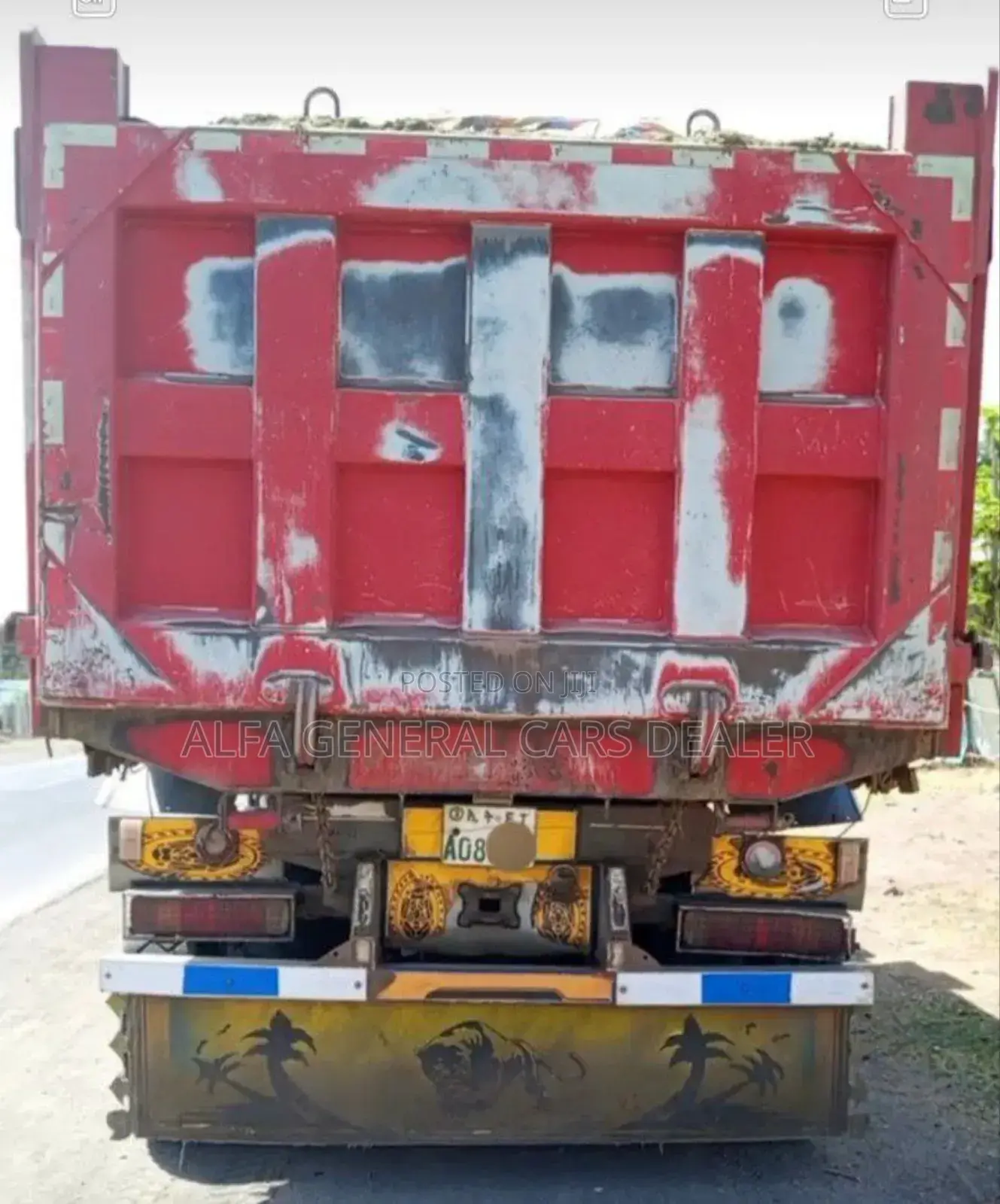 Sino ገልባጭ •2020 •a-08 •ቀረጥ ቀርጧል •ሙሉ ጎማ አለው ••7,700,000