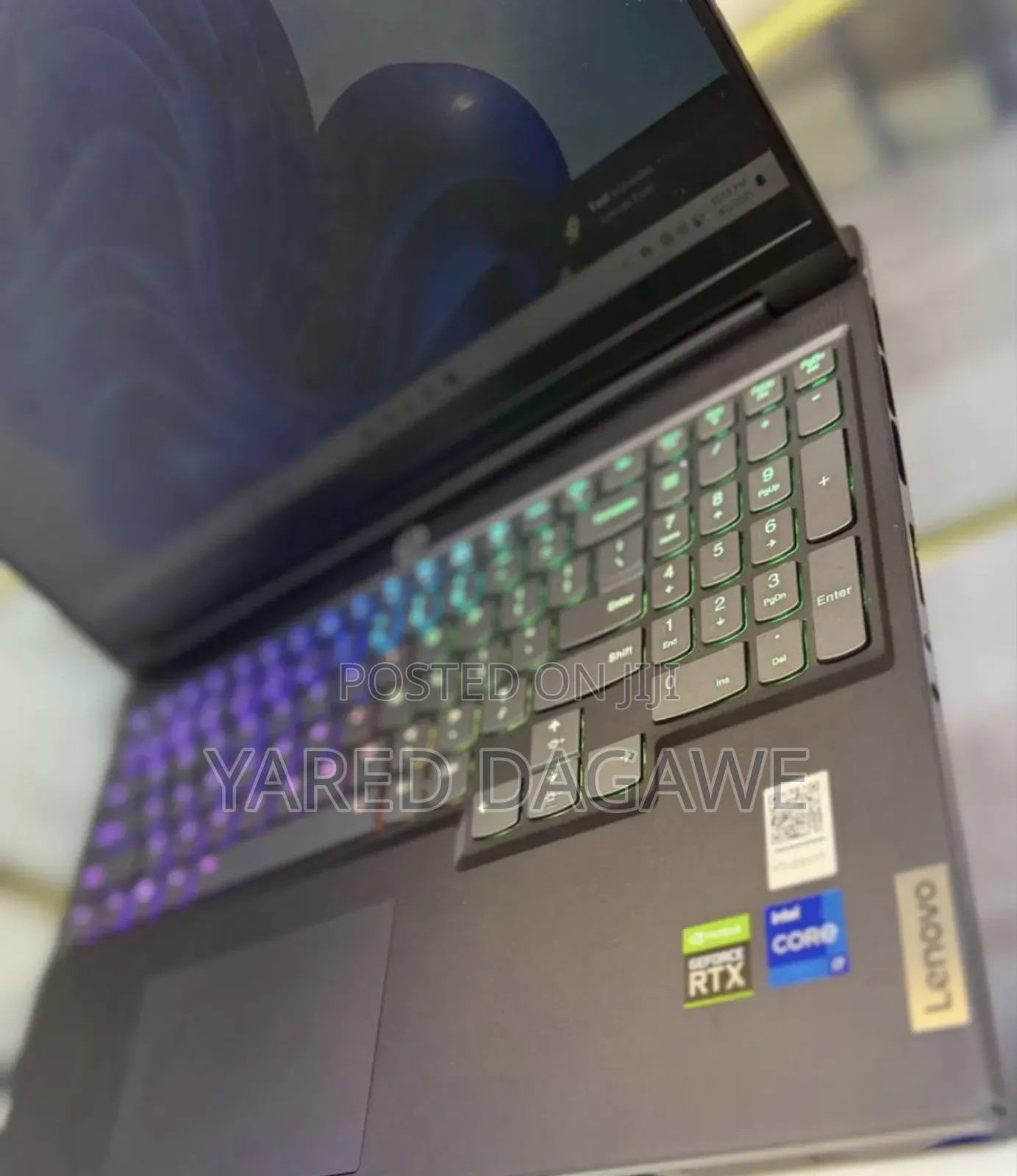 New Laptop Lenovo Legion 7 16GB Intel Core I7 SSD 512GB