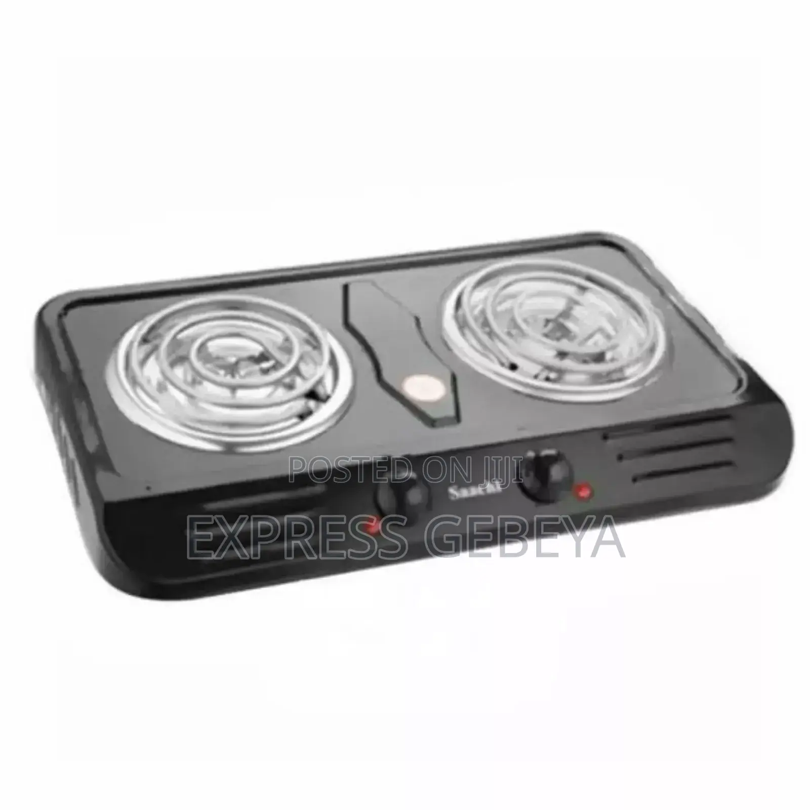 Saachi Hot Plate Stove ሳቺ ባለሁለት ምድጃ ስቶቭ