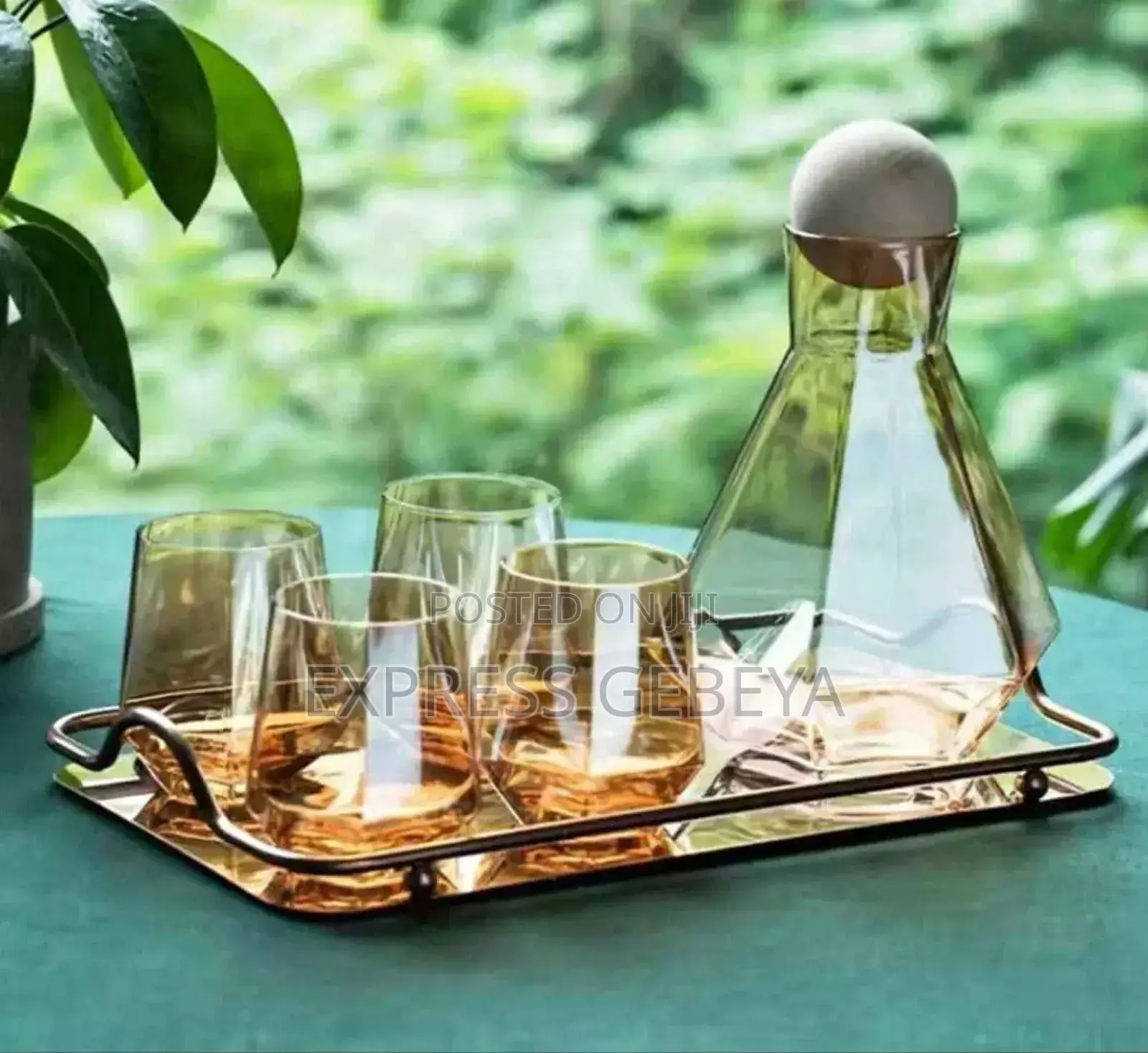 Nordic Geometric Crystal Glasswares