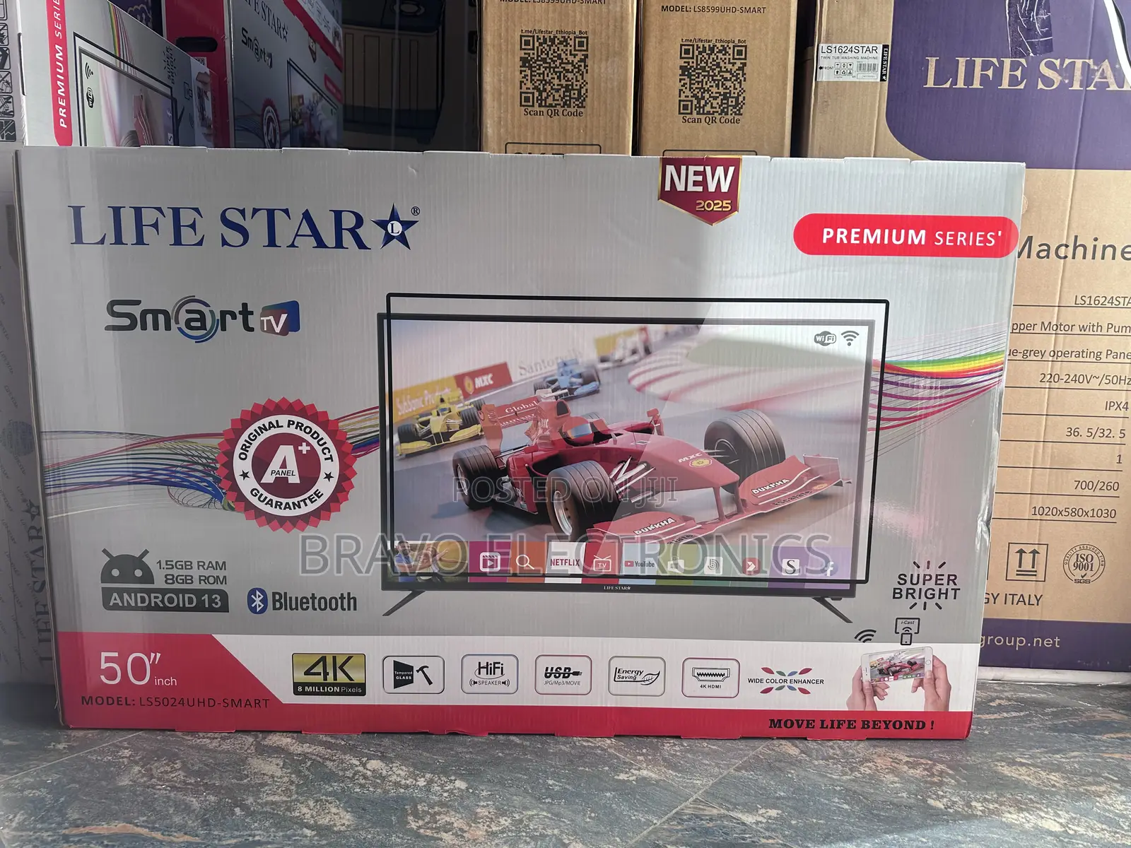 Lifestar 50 Tv Android 13