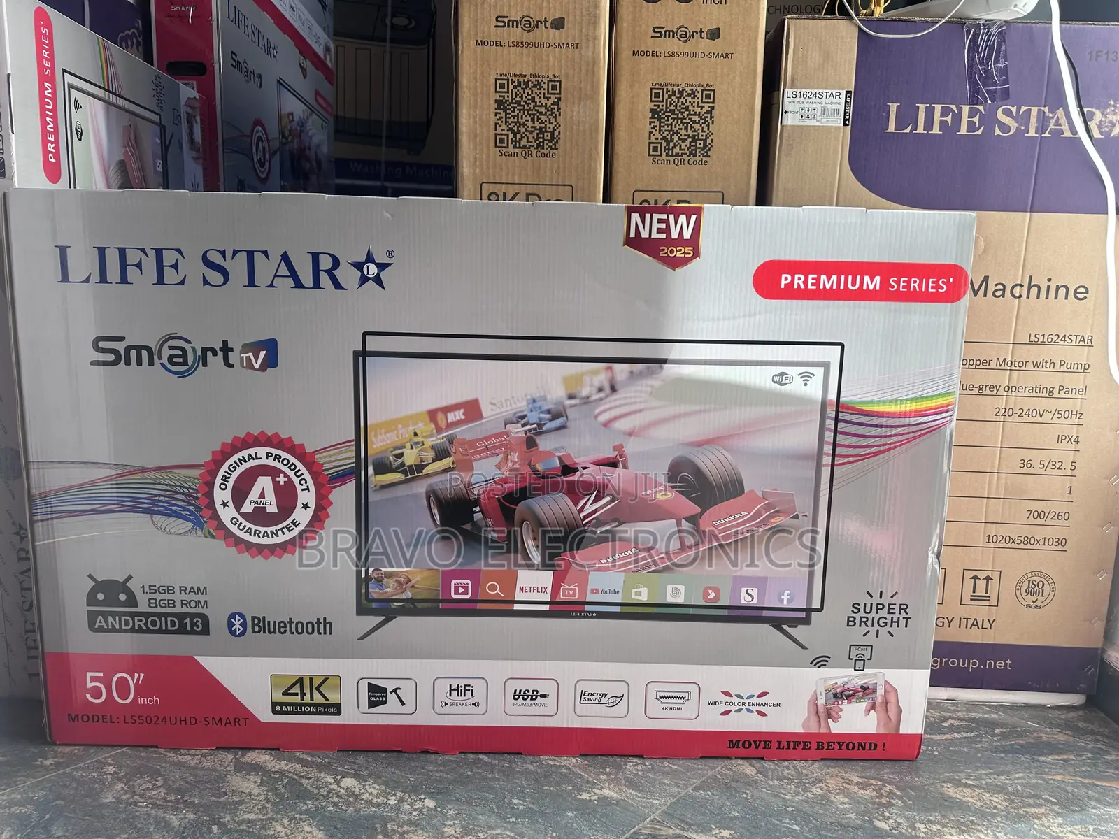 Lifestar 50 Tv Android 13