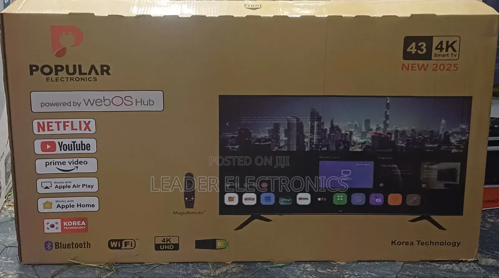 Popular Tv 43" Webos Hub New 2025 High Quality Product