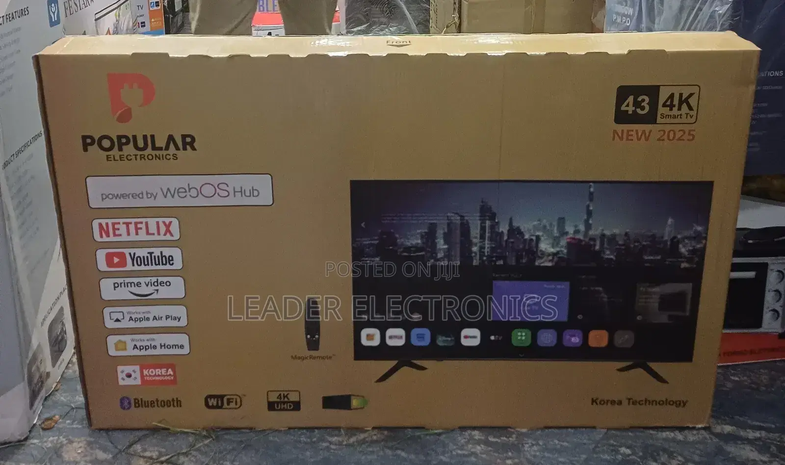 Popular Tv 43" Webos Hub New 2025 High Quality Product