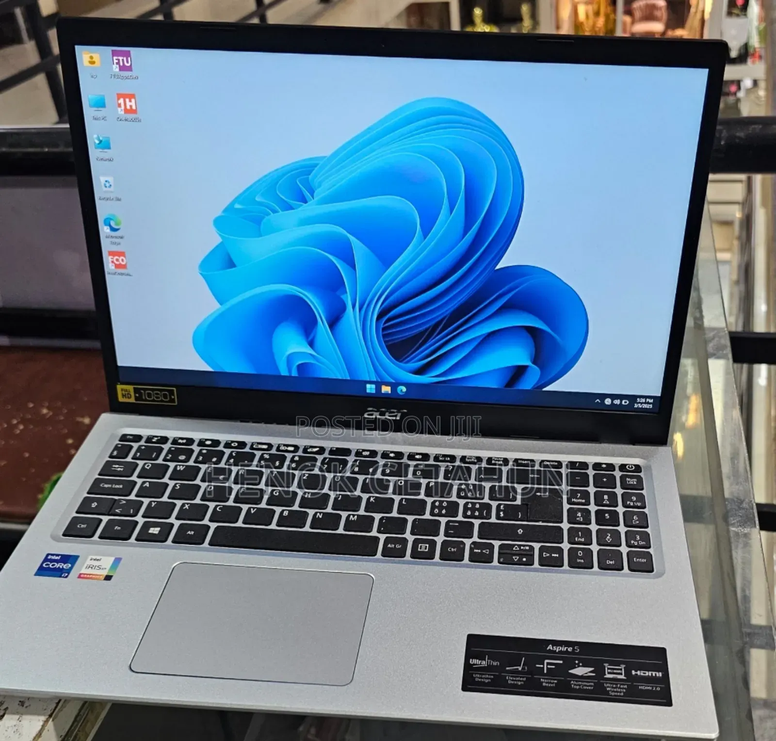 New Laptop Acer Aspire 5 16GB Intel Core I7 SSD 256GB