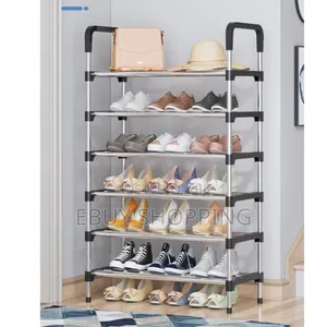 . **Heavy-Duty Stainless Steel Shoe Rack – Long-Lasting**