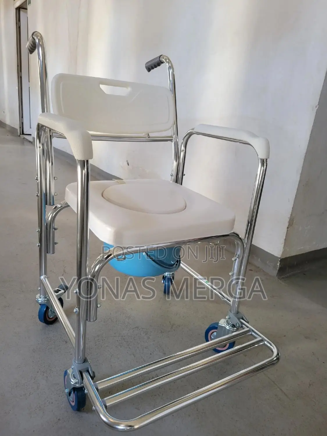 Hospital Commode Chair Wheel፪栘bathroom Portableshower Chair