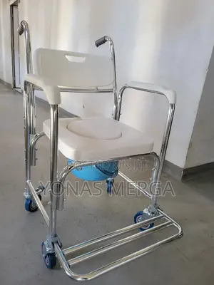 Hospital Commode Chair Wheel፪栘bathroom Portableshower Chair
