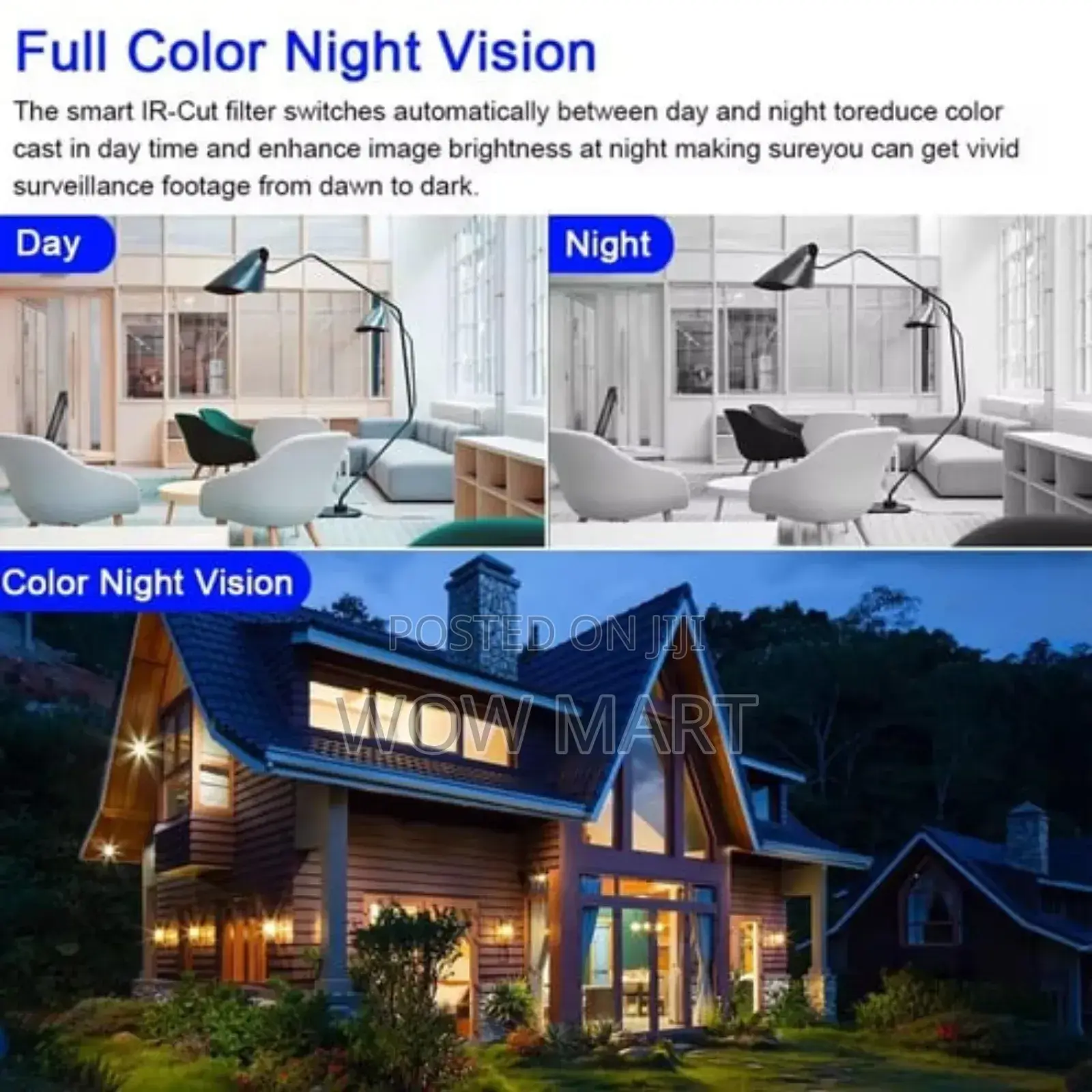 ሲም የሚቀበል ባለ ሁለት ሌንስ ያለው የደህንነት ካሜራ