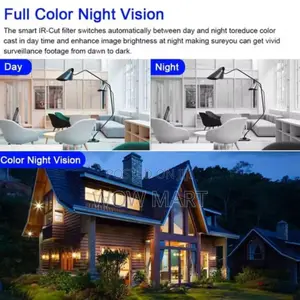 ሲም የሚቀበል ባለ ሁለት ሌንስ ያለው የደህንነት ካሜራ