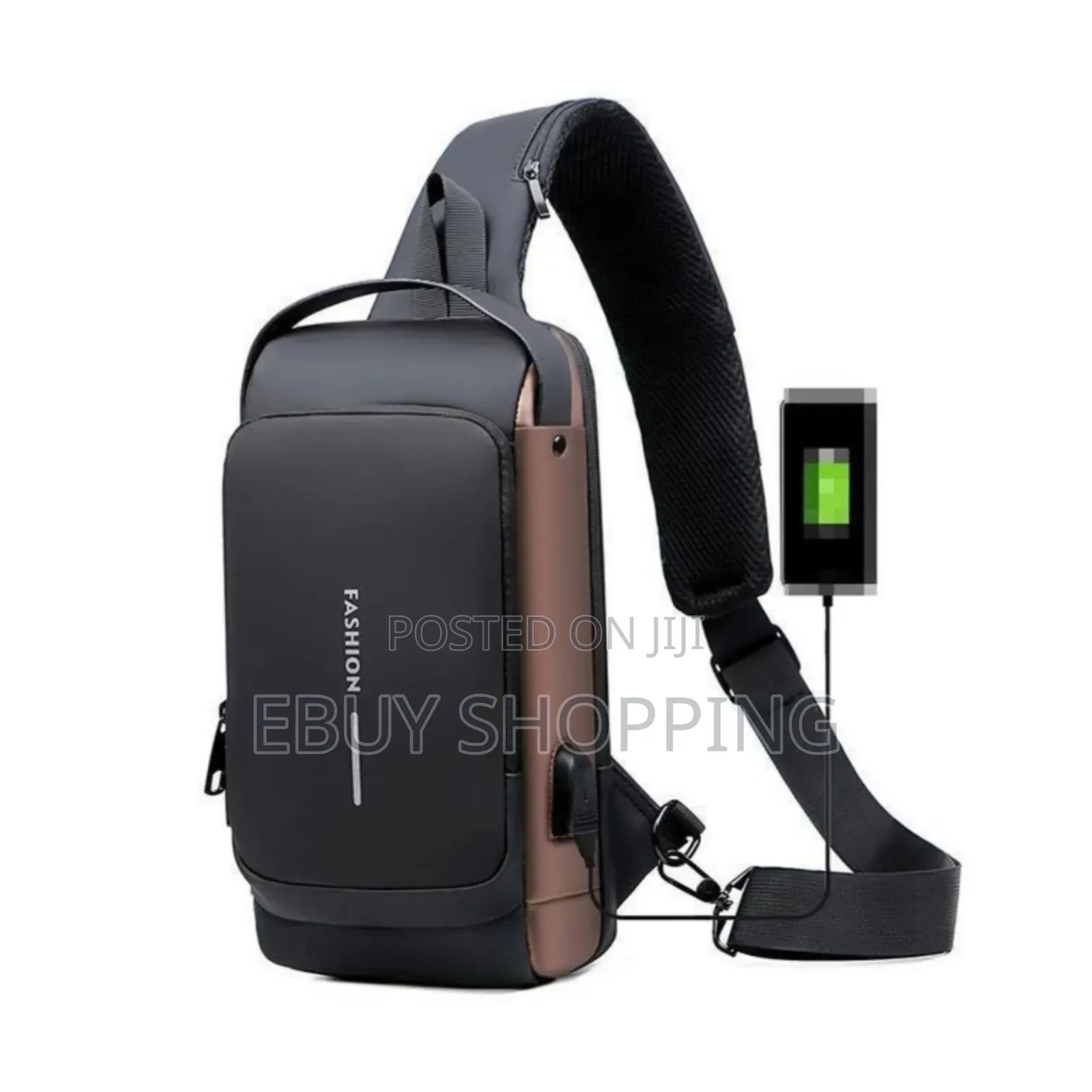 **Unisex Crossbody Bag – Spacious Secure for Essentials**