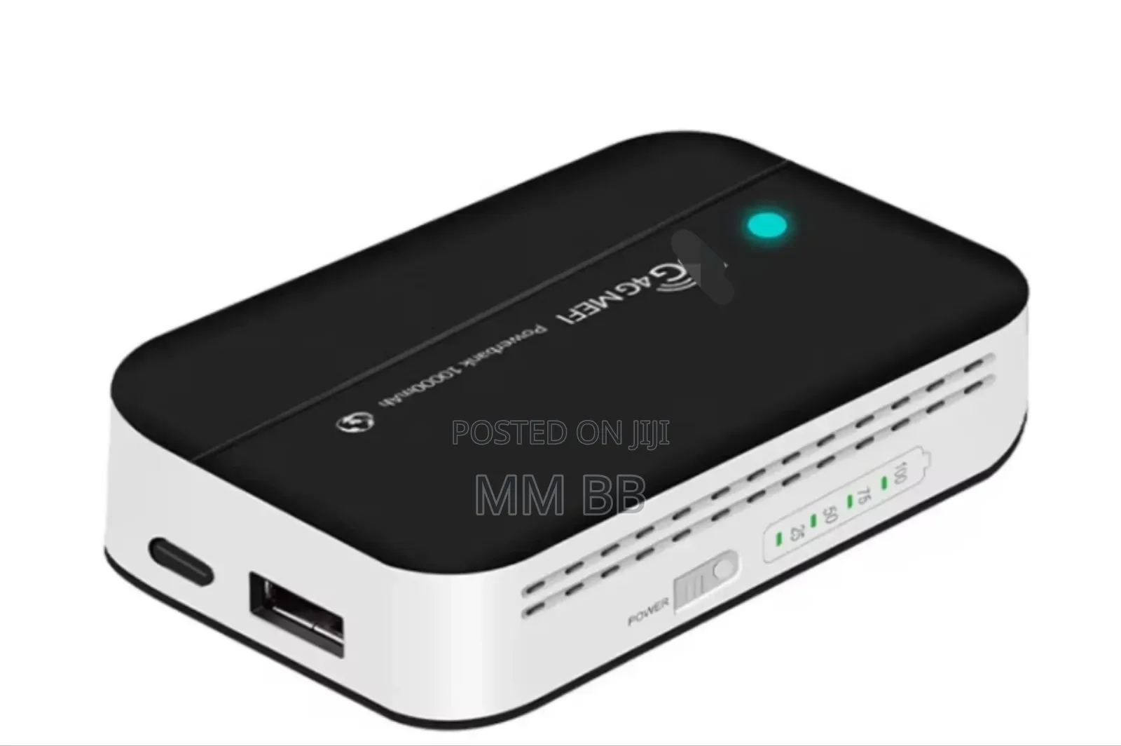 Wifi Router + ፖወር ባንክ