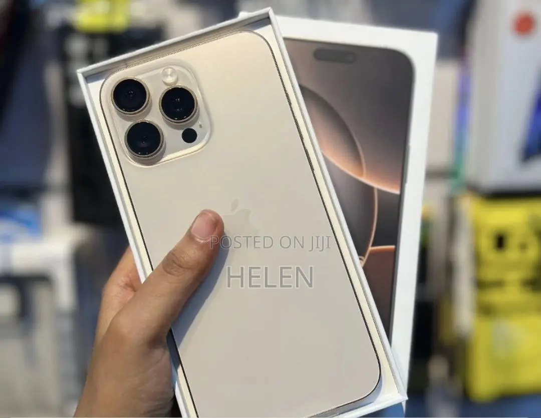 New Apple iPhone 16 Pro Max 256 GB Silver