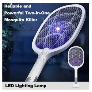Photo - Dual-Mode Bug Zapper – Electric Swatter Mosquito Trap