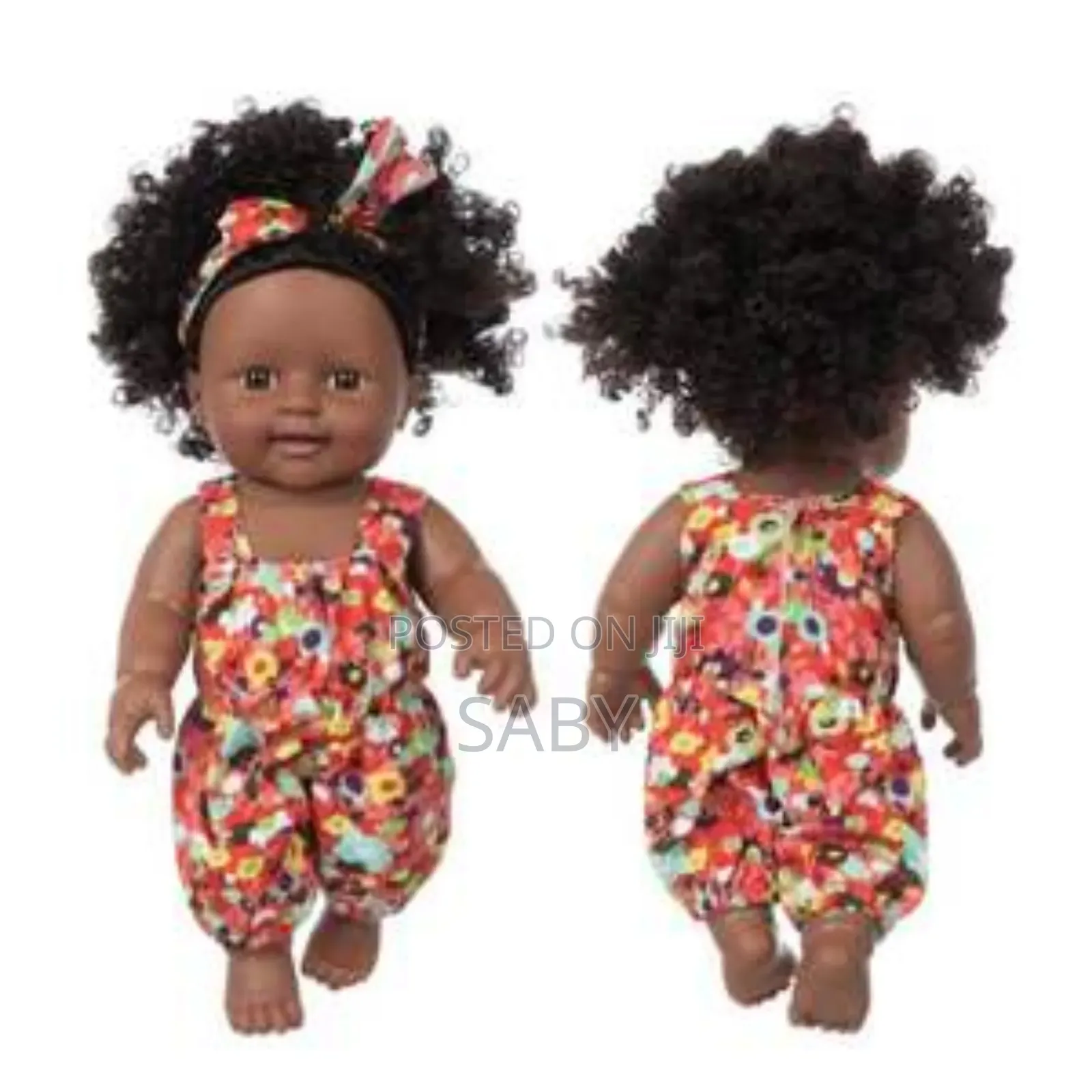 African Black Girl Doll With Dress