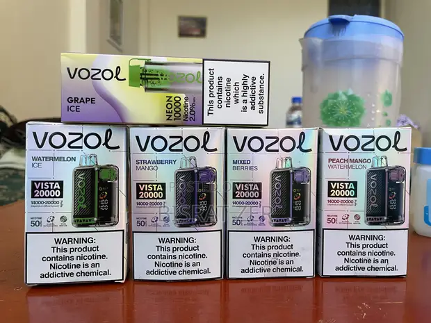 vozol 20k miami mint Vozol Vista 20000 - Miami Mint (5% nic) - buy hookah tobacco at a good  price in Poland main image 1