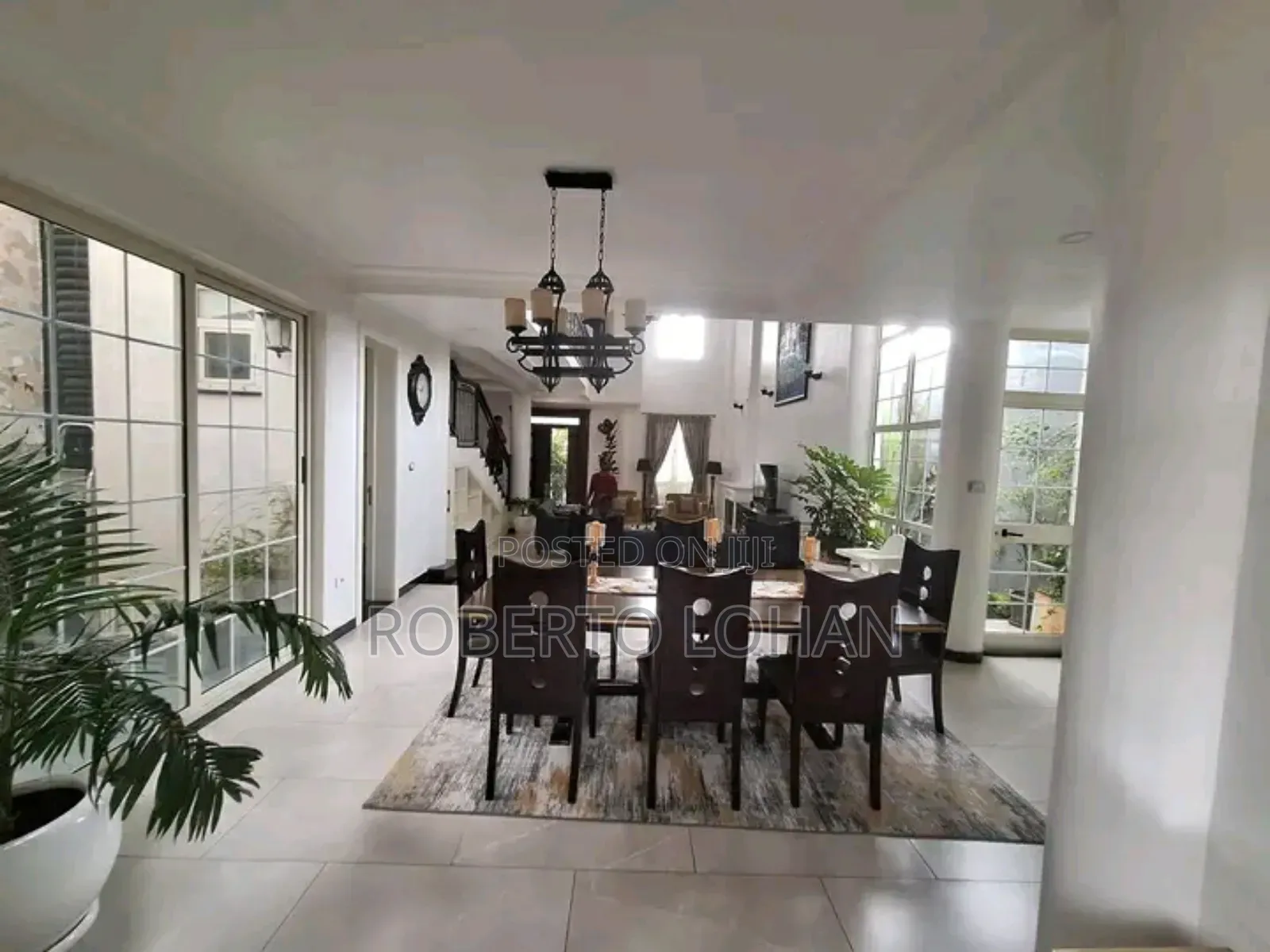 Furnished 5bdrm House in Yeka for rent