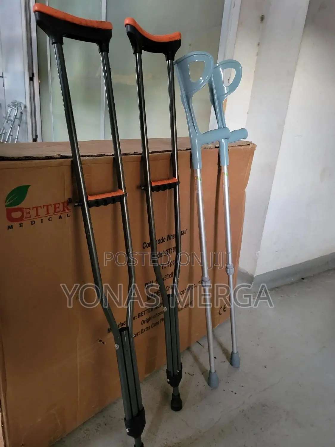 Elbow Crutches፩傘crutches Adult 5'2" to 5"10" 300young People