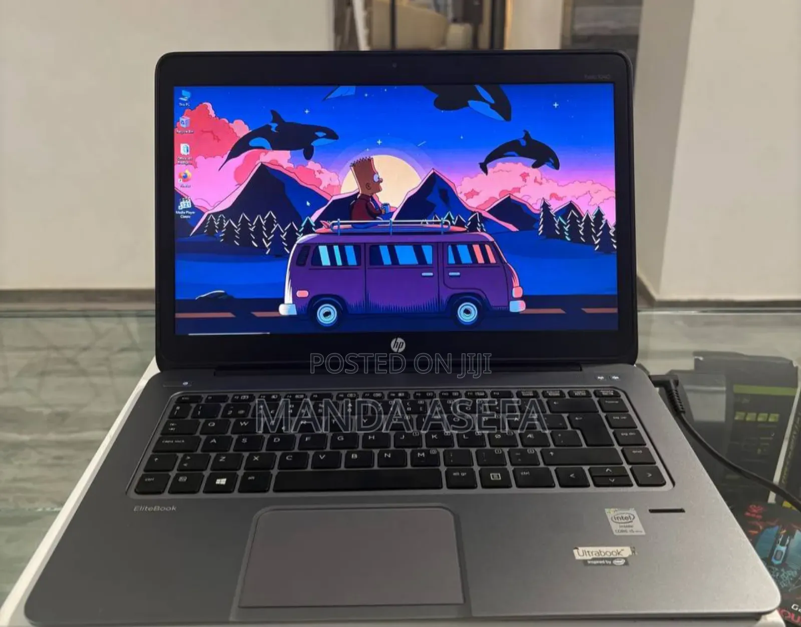 New Laptop HP EliteBook Folio 8GB Intel Core I5 SSD 256GB