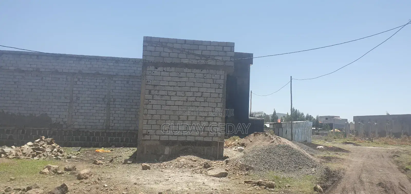 140 ካሬ ዩኒሳ አደባባይ ኦሮሚያ ባንክ ጀርባ። ባቦ