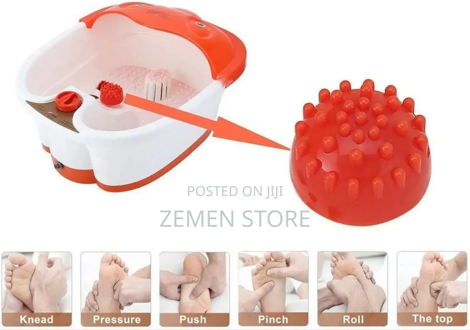 Footbath and Massager