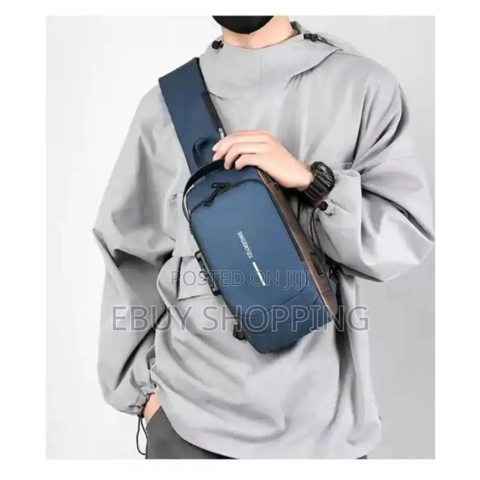 **Compact Travel Sling Bag With Anti-Theft Feature**