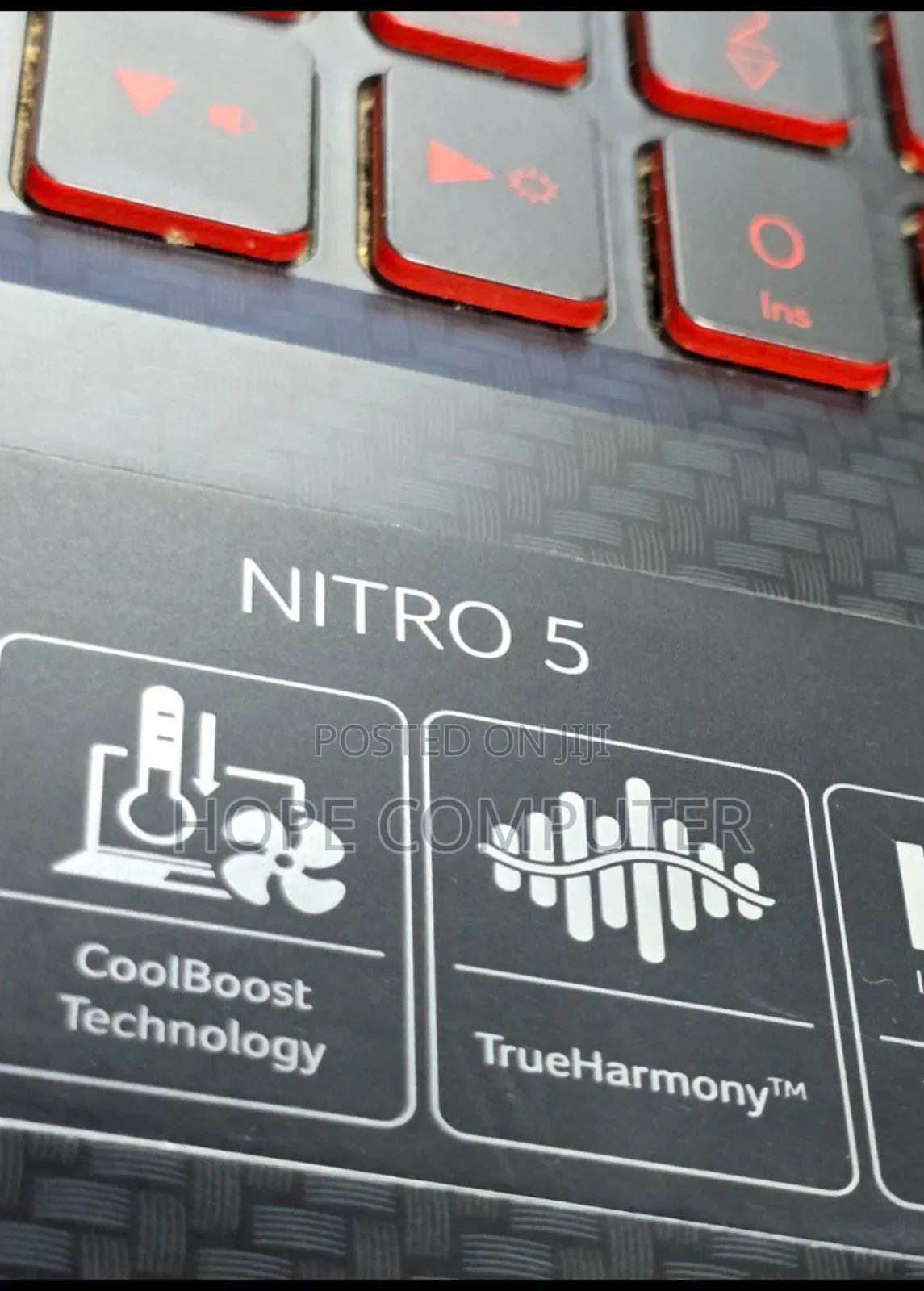 New Laptop Acer Nitro 5 8GB Intel SSD 256GB