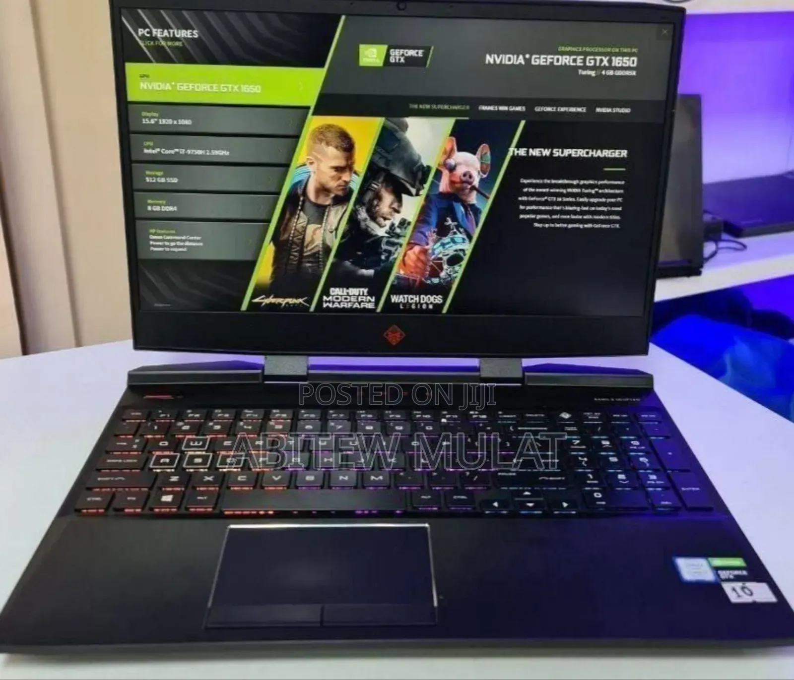 New Laptop HP Omen X 16GB Intel Core I5 HDD+SSD 1T