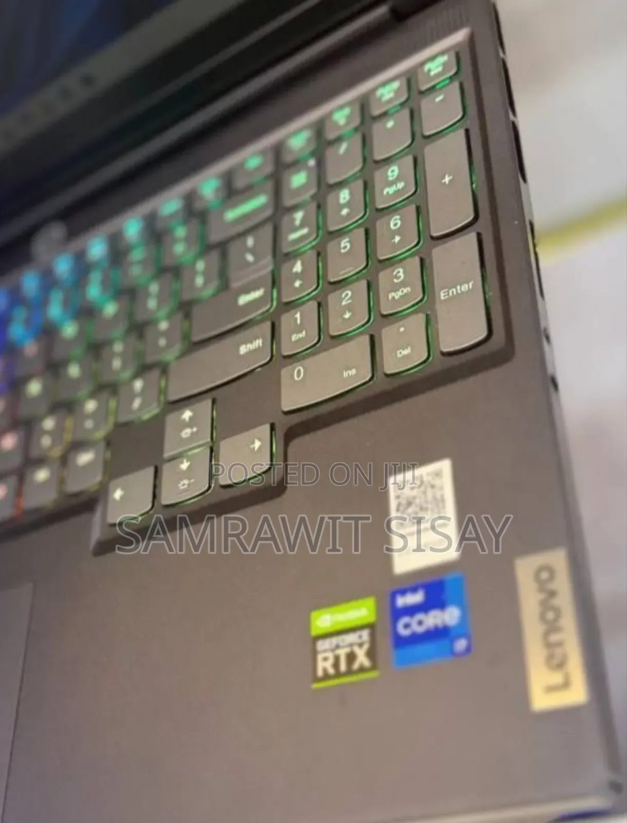 New Laptop Lenovo Legion 7 16GB Intel Core I7 SSD 512GB