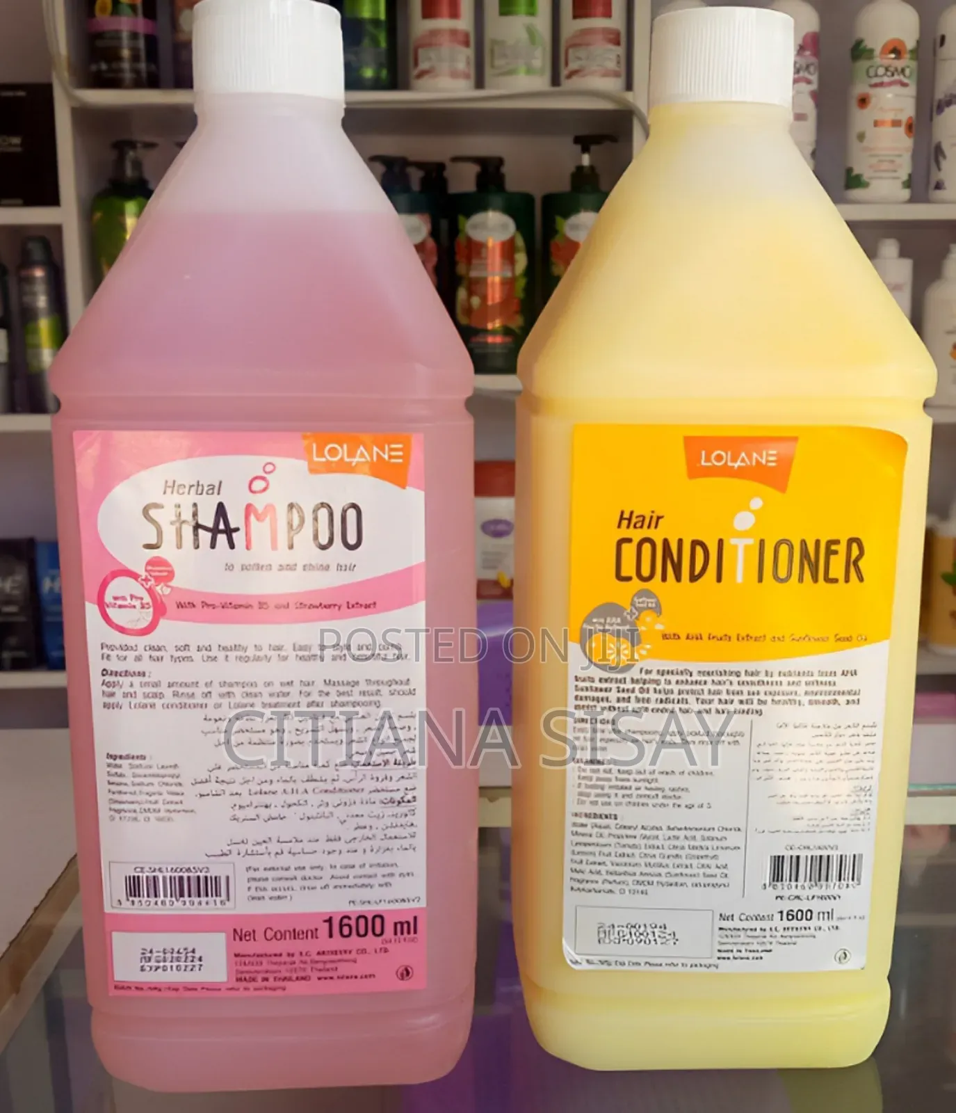 Lolan Shampoo and Conditioner