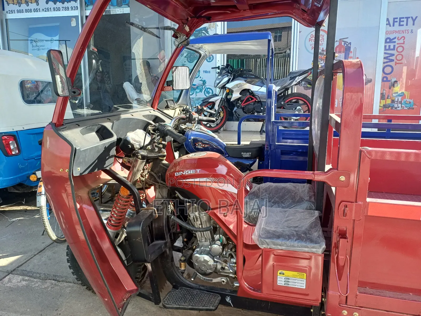 New Motorcycle 2024 Red