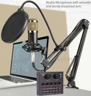 Photo - Studio Microphone With Versatile and Sturdy Broadcast Arm