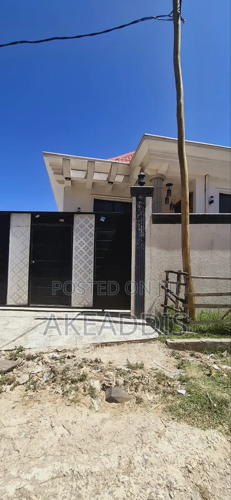 Furnished 4bdrm Villa in ሰሚት, Bole for sale